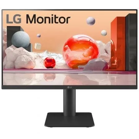 Monitor LG 25MS550-B 24.5"/ Full HD/ Multimedia/ Regulable en altura/ Negro - Frikibase