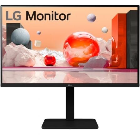 Monitor Profesional LG 27BA560-B 27"/ Full HD/ Multimedia/ Regulable en altura/ Negro - Frikibase