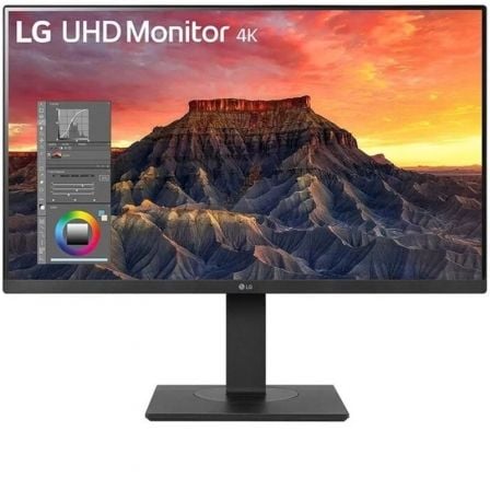Monitor Profesional LG 27BQ65UB-B 27"/ 4K/ Multimedia/ Regulable en altura/ Negro - Frikibase
