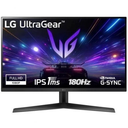 Monitor Gaming LG UltraGear 27GS60F-B 27"/ Full HD/ 1ms/ 180Hz/ IPS/ Negro - Frikibase