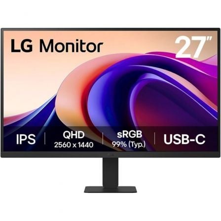 Monitor LG 27U631A-B 27"/ QHD/ Negro - Frikibase