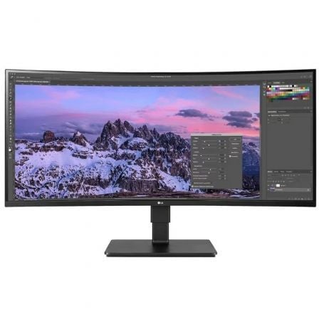 Monitor Profesional Ultrapanorámico Curvo LG Business 35BN77CP-B 35"/ WQHD/ Multimedia/ Regulable en altura/ Negro - Frikibase