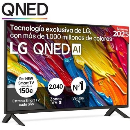 Televisor LG QNED 50QNED84A6C 50"/ Ultra HD 4K/ Smart TV/ WiFi - Frikibase
