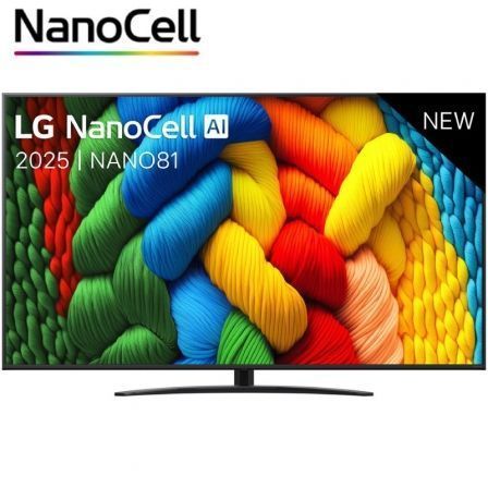 Televisor LG NanoCell 65NANO81A6A 65"/ Ultra HD 4K/ Smart TV/ WiFi - Frikibase