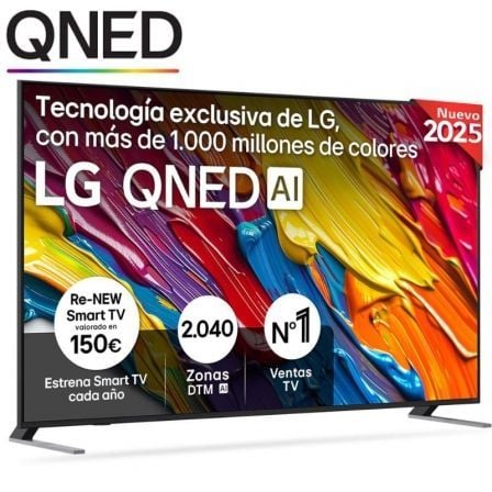 Televisor LG QNED 75QNED84A6C 75"/ Ultra HD 4K/ Smart TV/ WiFi - Frikibase