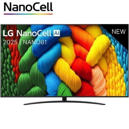 Televisor LG NanoCell 86NANO81A6A 86"/ Ultra HD 4K/ Smart TV/ WiFi - Frikibase
