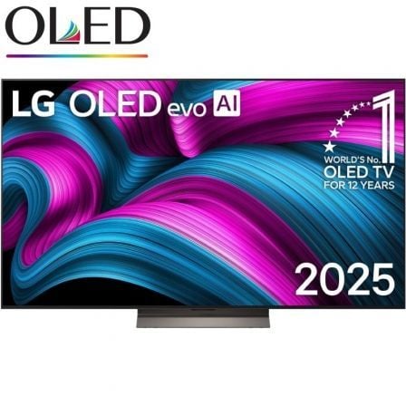 Televisor LG OLED Evo AI C5 OLED65C56LB 65"/ Ultra HD 4K/ Smart TV/ WiFi - Frikibase
