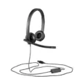 Auriculares Logitech H570E/ con Micrófono/ USB/ Negros – imagen 2