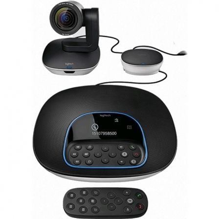 Sistema de Videoconferencia Logitech Group/ Enfoque Automático/ Full HD - Frikibase