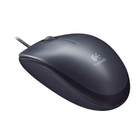 Ratón Logitech M90/ Hasta 1000 DPI/ Gris V2 - Frikibase
