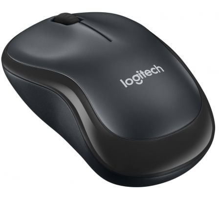 Ratón Inalámbrico Logitech Silent M220/ Hasta 1000 DPI/ Gris Marengo - Frikibase