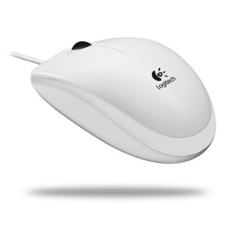 Ratón Logitech B100/ Hasta 800 DPI/ Blanco - Frikibase