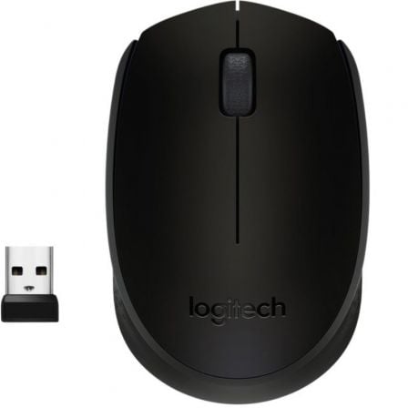 Ratón Inalámbrico Logitech B170/ Hasta 1000 DPI - Frikibase