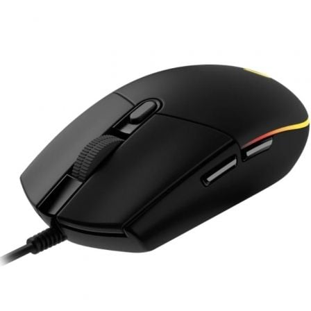 Ratón Gaming Logitech G102 Lightsync/ Hasta 8000 DPI/ Negro - Frikibase