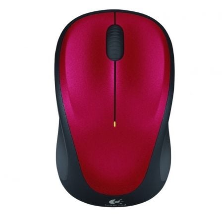 Ratón Inalámbrico Logitech M235/ Hasta 1000 DPI/ Rojo - Frikibase