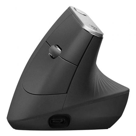 Ratón Vertical Inalámbrico Logitech Vertical MX/ Batería recargable/ Hasta 4000 DPI - Frikibase