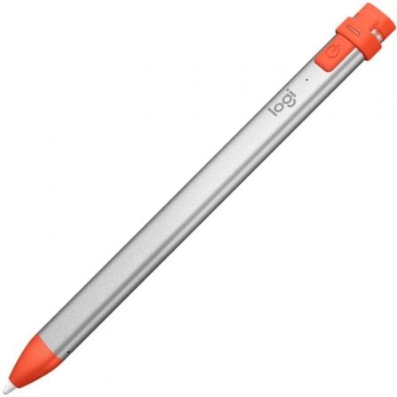 Lápiz Electrónico Logitech Crayon para iPad/ Naranja - Frikibase