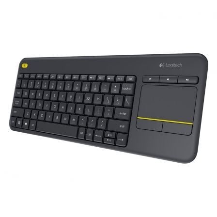 Teclado para Smart TV Logitech Wireless Touch K400 Plus - Frikibase