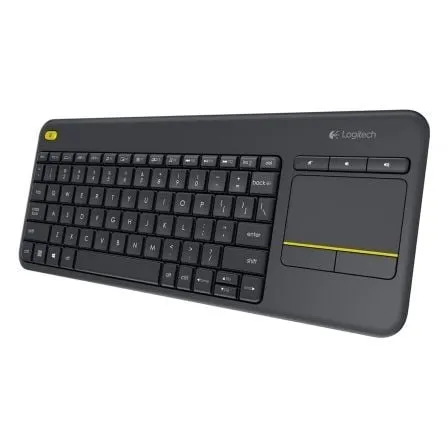 Teclado para Smart TV Logitech Wireless Touch K400 Plus - Frikibase