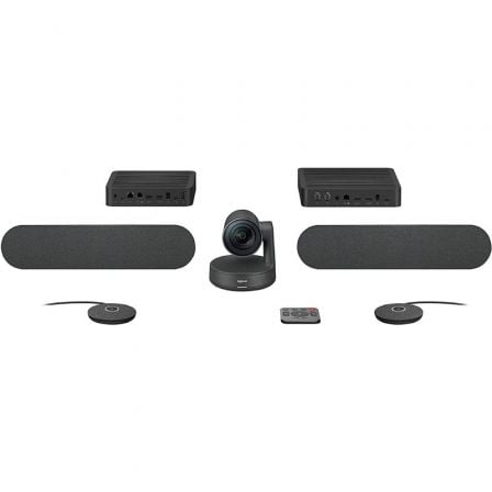 Sistema de Videoconferencia Logitech Rally Plus/ Campo de Visión 82º/ 4K - Frikibase