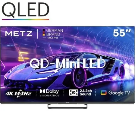 Televisor Metz QLED-MiniLED 55MNE8000Z 55"/ Ultra HD 4K/ Smart TV/ WiFi - Frikibase