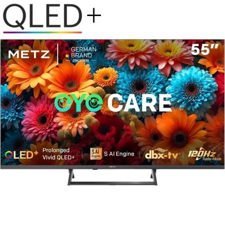 Televisor Metz QLED+ 55MQF7500Z 55"/ Ultra HD 4K/ Smart TV/ WiFi - Frikibase
