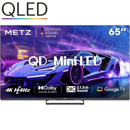 Televisor Metz QLED-MiniLED 65MNE8000Z 65"/ Ultra HD 4K/ Smart TV/ WiFi - Frikibase