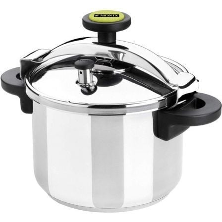 Olla a Presión Monix Classica M530003/ Ø24cm/ 8L/ Acero Inoxidable/ Apta para Inducción - Frikibase