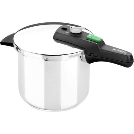 Olla a Presión Monix Quick M560001/ Ø22cm/ 4L/ Acero Inoxidable - Frikibase