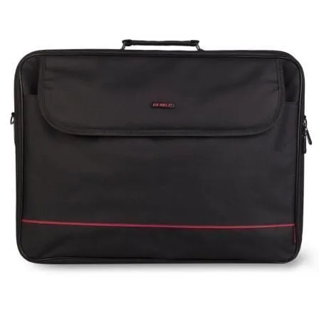 Maletín Monray Passenger Plus para Portátiles hasta 18"/ Cinta para Trolley/ Negro - Frikibase