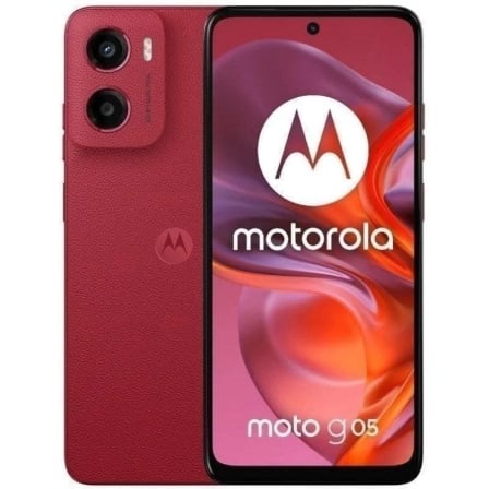 Smartphone Motorola Moto G05 4G 4GB/ 256GB/ 6.67"/ Rojo - Frikibase
