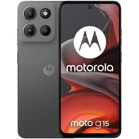 Smartphone Motorola Moto G15 4G 8GB/ 512GB/ 6.72"/ Gris - Frikibase