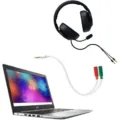Cable Estéreo Nanocable 10.24.1201/ Jack 3.5 Macho - 2x Jack 3.5 Hembra/ 20cm/ Blanco – imagen 4