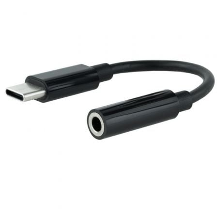 Conversor USB Tipo-C Nanocable 10.24.1205/ USB Tipo-C Macho - Jack 3.5 Hembra - Frikibase