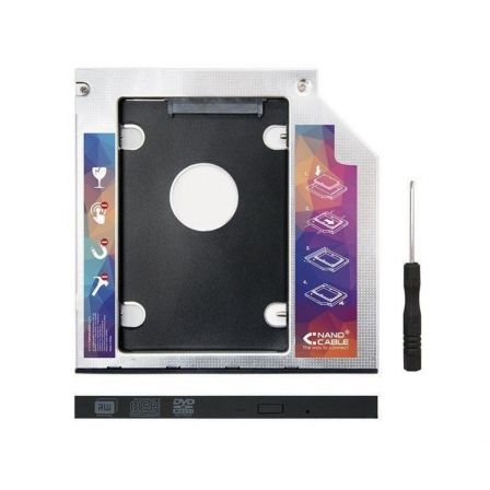 Adaptador Nanocable 10.99.0101 para 1x disco duro de 2.5" - Frikibase