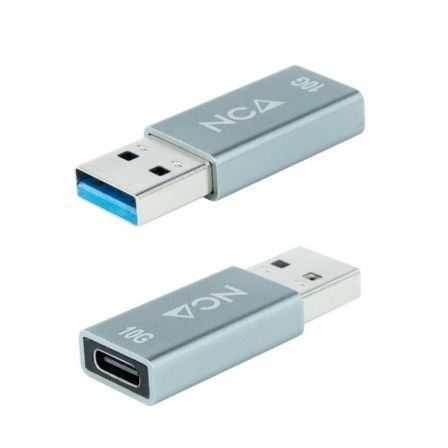 Adaptador USB 3.1 Nanocable 10.02.0013/ USB Macho - USB Tipo-C Hembra - Frikibase