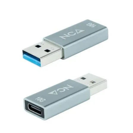 Adaptador USB 3.1 Nanocable 10.02.0013/ USB Macho - USB Tipo-C Hembra - Frikibase