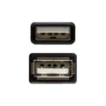 Cable Alargador USB 2.0 Nanocable 10.01.0203-BK/ USB Macho - USB Hembra/ 1.8m/ Negro – imagen 3