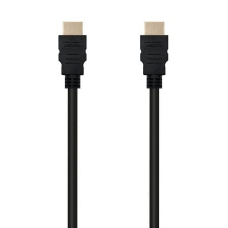 Cable HDMI 1.3b Nanocable 10.15.0301/ HDMI Macho - HDMI Macho/ 1m/ Negro - Frikibase