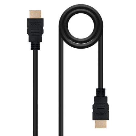 Cable HDMI 1.4 Nanocable 10.15.1705/ HDMI Macho - HDMI Macho/ 5m/ Negro - Frikibase