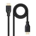 Cable HDMI 2.0 4K CCS Nanocable 10.15.3902/ HDMI Macho - HDMI Macho/ 2m/ Negro - Frikibase