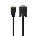 Cable Conversor Nanocable 10.15.4348/ HDMI Macho - VGA Macho/ 1.8m/ Negro – imagen 2