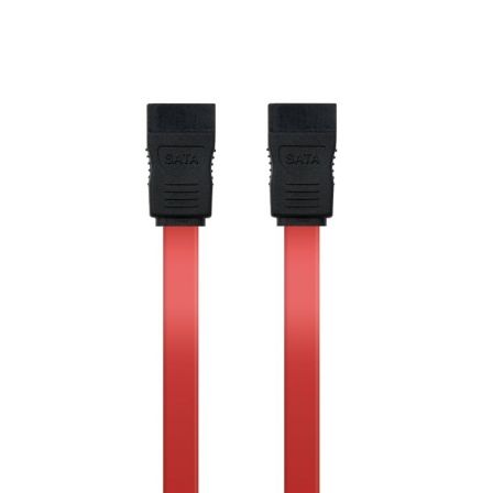 Cable SATA Nanocable 10.18.0101-OEM/ SATA Hembra - SATA Hembra/ 50cm/ Rojo - Frikibase