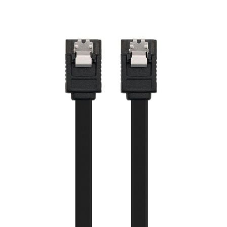 Cable SATA III Nanocable 10.18.1001-BK/ 50cm/ Negro - Frikibase