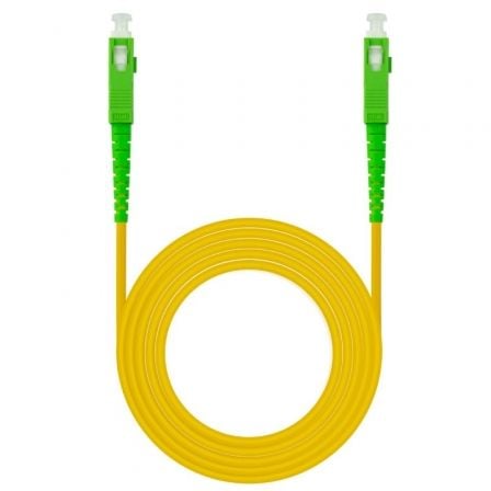 Cable de Fibra Óptica G657A2 Nanocable 10.20.0020/ LSZH/ 20m/ Amarillo - Frikibase