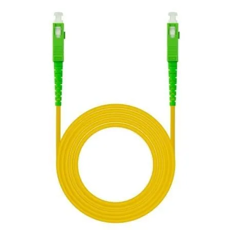 Cable de Fibra Óptica G657A2 Nanocable 10.20.0030/ LSZH/ 30m/ Amarillo - Frikibase
