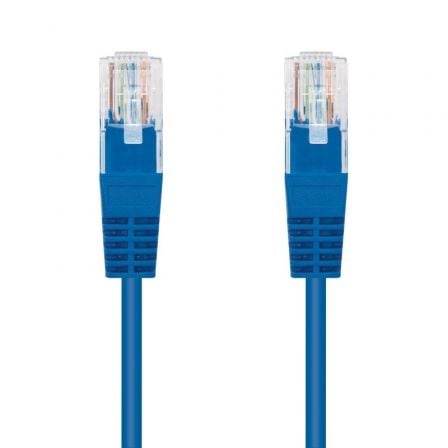 Cable de Red RJ45 UTP Nanocable 10.20.0400-BL Cat.6/ 50cm/ Azul - Frikibase