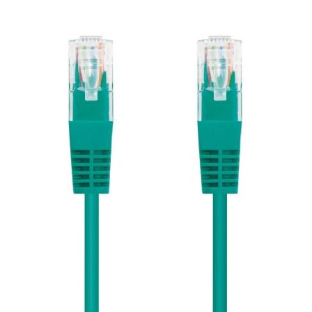 Cable de Red RJ45 UTP Nanocable 10.20.0400-GR/ Cat.6/ 50cm/ Verde - Frikibase