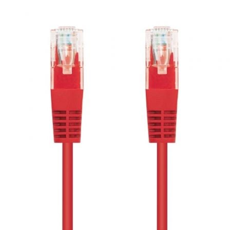 Cable de Red RJ45 UTP Nanocable 10.20.0400-L25-R Cat.6/ 25cm/ Rojo - Frikibase