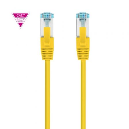 Cable de Red RJ45 SFTP Nanocable 10.20.1702-Y Cat.7/ 2m/ Amarillo - Frikibase